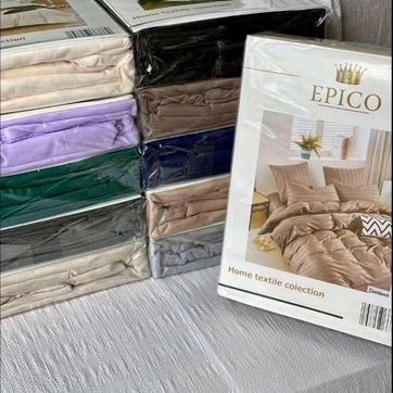 Постільна білизна страйп-сатин Епіко Євро, фото 2