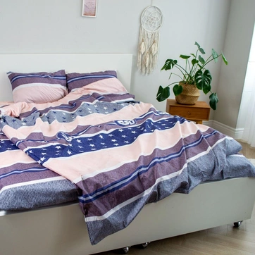 Комплект постельного белья Поликоттон Семейный, фото 1