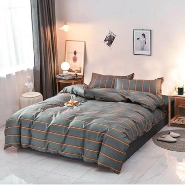 Комплект постільної білизни Полікоттон Євро, фото 1