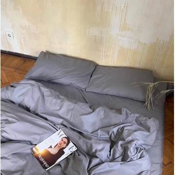 Комплект постільної білизни Бязь Gold Premium Євро, фото 3