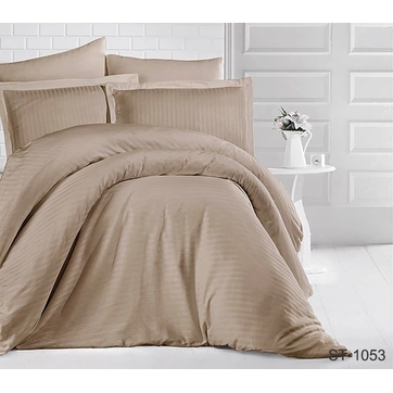 КПБ страйп-сатин LUXURY ST-1053, фото 1