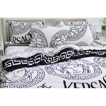 Комплект постільної білизни велсофт (мікрофібра) VL-003, фото 1