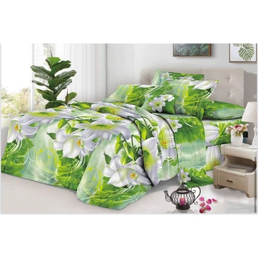 Постільна білизна Квіти Двоспальний, фото 1