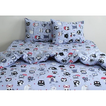 Комплект постільної білизни Сонята (сірий), фото 1