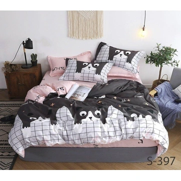 Комплект постільної білизни з компаньйоном S397, фото 1