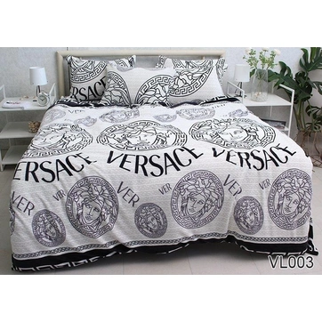 Комплект постільної білизни велсофт (мікрофібра) VL-003, фото 1