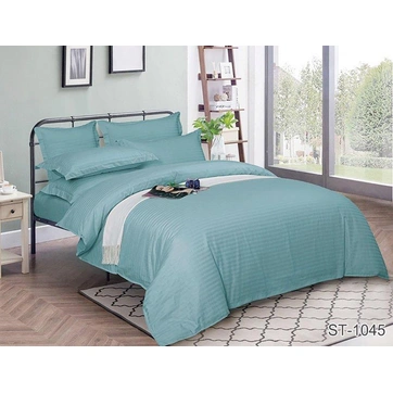 КПБ страйп-сатин LUXURY ST-1045, фото 1