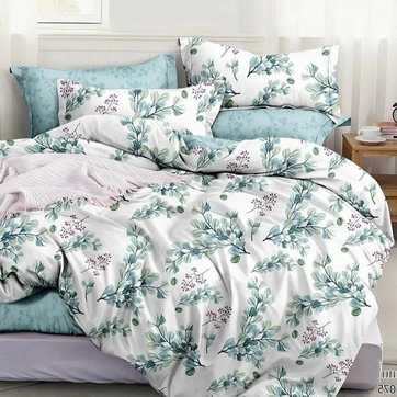 Комплект постільної білизни Бязь Gold Premium Півтораспальний, фото 1