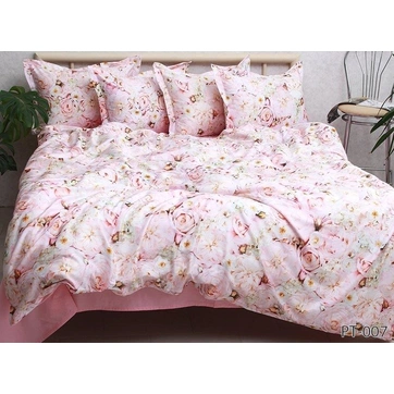 Комплект постільної білизни з компаньйоном (євро) PT-007, фото 1