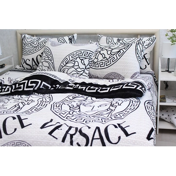 Комплект постільної білизни велсофт (мікрофібра) VL-003, фото 2