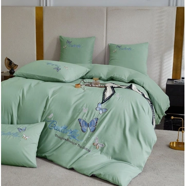 Комплект постільної білизни «Butterfly» Двоспальний, фото 1