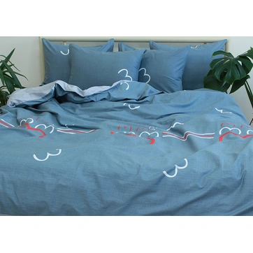 Комплект постільної білизни з компаньйоном S417, фото 3