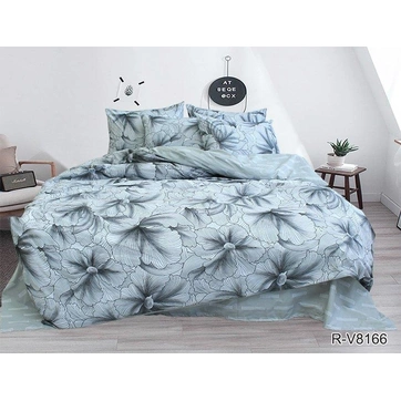 Комплект постільної білизни з компаньйоном R-V8166, фото 1