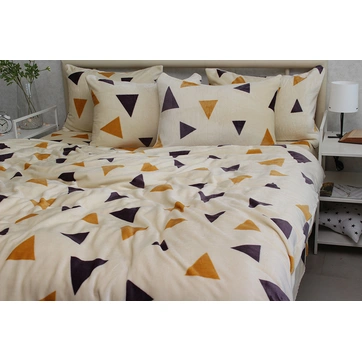 Комплект постільної білизни велсофт (мікрофібра) ALM1920, фото 1