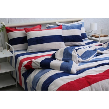 Комплект постільної білизни велсофт (мікрофібра) ALM1923, фото 1