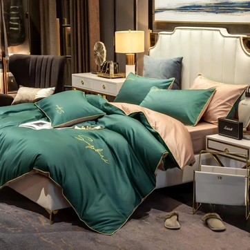 Постільна білизна Сатин CROWN Євро, фото 1