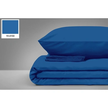 Комплект постільної білизни Бязь Gold Premium Сімейний Синій, фото 1