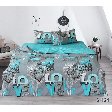 Комплект постільної білизни з компаньйоном S424, фото 1