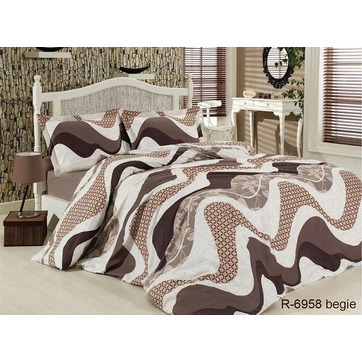 Комплект постільної білизни R6958 begie, фото 1