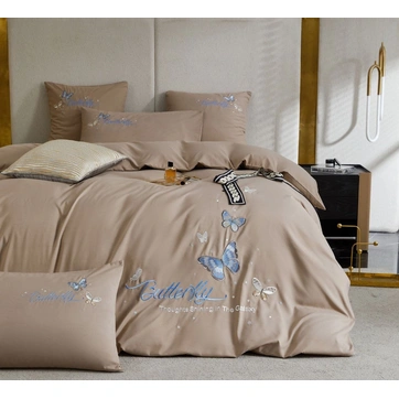 Комплект постільної білизни «Butterfly» Двоспальний, фото 1