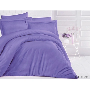 КПБ страйп-сатин LUXURY ST-1056, фото 1