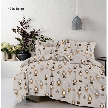 Комплект постільної білизни Бязь Gold Premium Півтораспальний Новорічний, фото 1