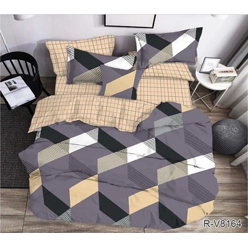 Комплект постільної білизни з компаньйоном R-V8164, фото 1