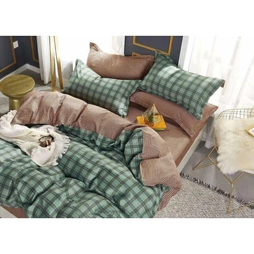 Комплект постільної білизни Бязь Gold Premium Сімейний, фото 1