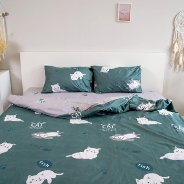 Комплект постельного белья Поликоттон Евро, фото 1