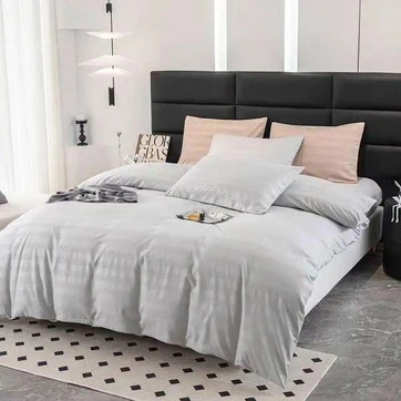 Постільна білизна страйп-сатин Епіко Сімейний, фото 1