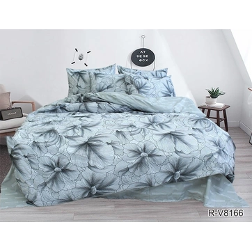 Комплект постільної білизни з компаньйоном R-V8166, фото 1