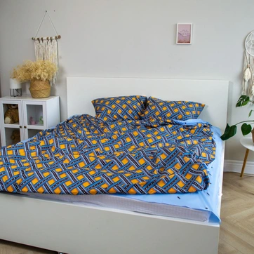 Комплект постільної білизни Полікоттон Сімейний, фото 1