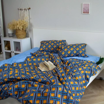 Комплект постільної білизни Полікоттон Сімейний, фото 2