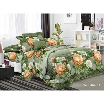 Постільна білизна Квіти Двоспальний, фото 1