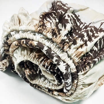 Простирадло на резинці №26 - 160-200-25 Бязь Преміум - 160x200x25, фото 1