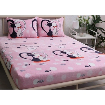 Простирадло на резинці+наволочки (180х200х20) ALM1909, фото 1