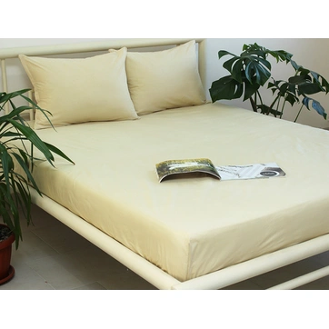 Простирадло на резинці + наволочки 160х200х20 Vanilla, фото 1