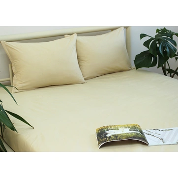 Простирадло на резинці + наволочки 160х200х20 Vanilla, фото 1