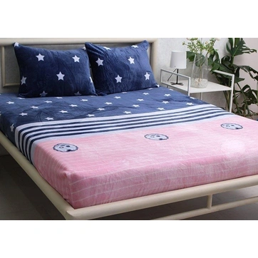 Простирадло на резинці+наволочки (180х200х20) ALM1904, фото 1